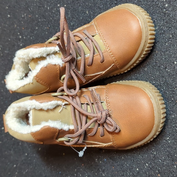 London fog collection cognac lil Andres boots new without tags size 7 - Picture 3 of 5